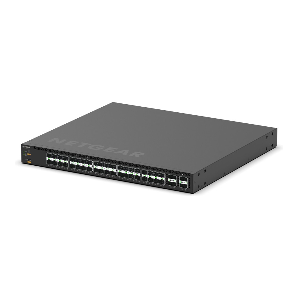 Netgear M4350 Serie M4350-40F4C - Switch - L3 - gestito - 40 x 10 Gigabit SFP+ + 4 x 100 Gigabit QSFP28 (Uplink)