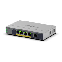Netgear Easy Smart GS105EP - Switch - L3 - Intelligente - 1 x 10/100/1000 + 4 x 10/100/1000 (PoE+)