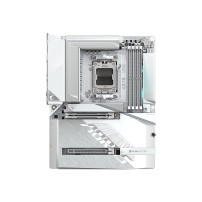 Gigabyte AORUS X870 STEALTH ICE - Scheda madre - ATX - Socket AM5 - Scheda madre AMD X870 - USB-C 3.2 Gen 2x2, USB 3.2 Gen 2, US