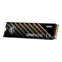 MSI SPATIUM M470 PRO - SSD - 1 TB - interno - M.2 2280 - PCIe 4.0 x4 (NVMe)