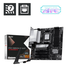 MSI PRO B850M-P WIFI - Scheda madre - micro ATX - Socket AM5 - Chipsatz AMD B850 - USB 3.2 Gen 2, USB-C 3.2 Gen 2, USB 3.2 Gen 1