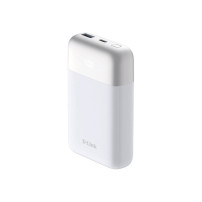 D-Link DPP-101 - Powerbank - 10000 mAh - 18 Watt - QC 3.0, PD 3.0 - 2 uscite (USB-C, USB)