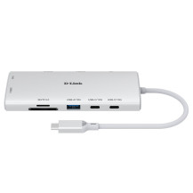 D-Link DUP-A01 - Docking station - USB-C - 2 x