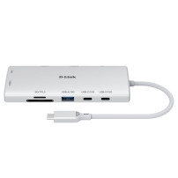 D-Link DUP-A01 - Docking station - USB-C - 2 x