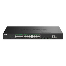 D-Link SmartPro DGS-1530-28P - Switch - Intelligente - 24 x 10/100/1000 (PoE+)