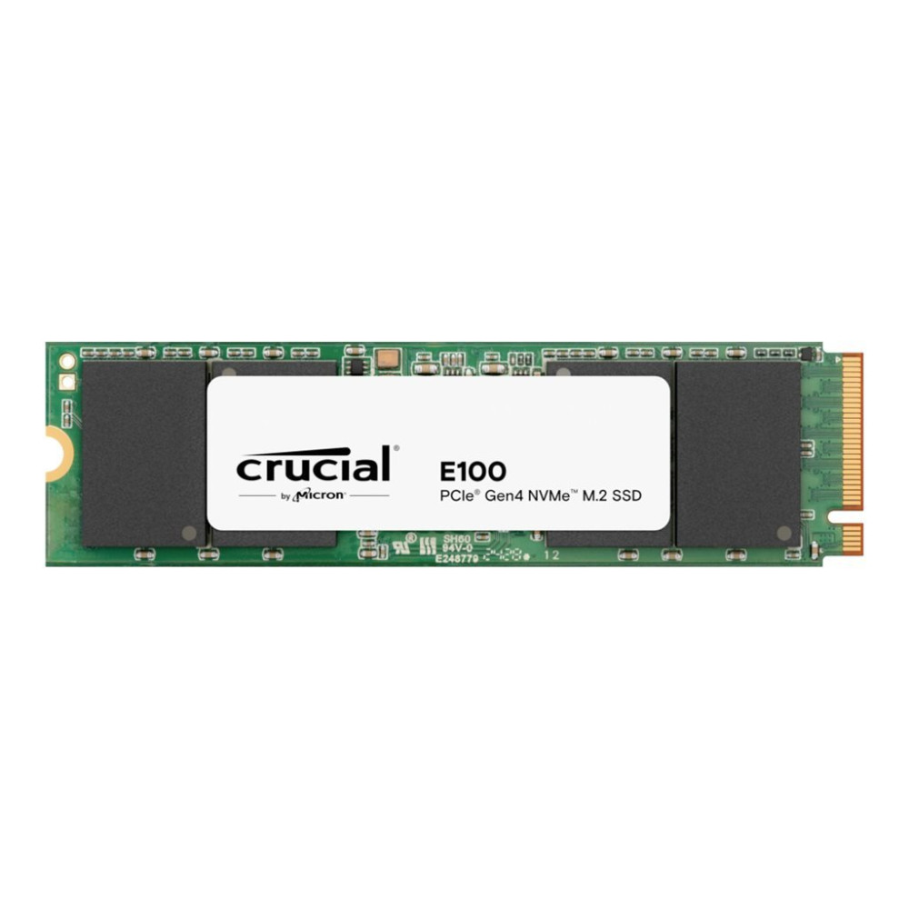 Crucial E100 - SSD - 2 TB - interno - M.2 2280 - PCIe 4.0 x4 (NVMe)