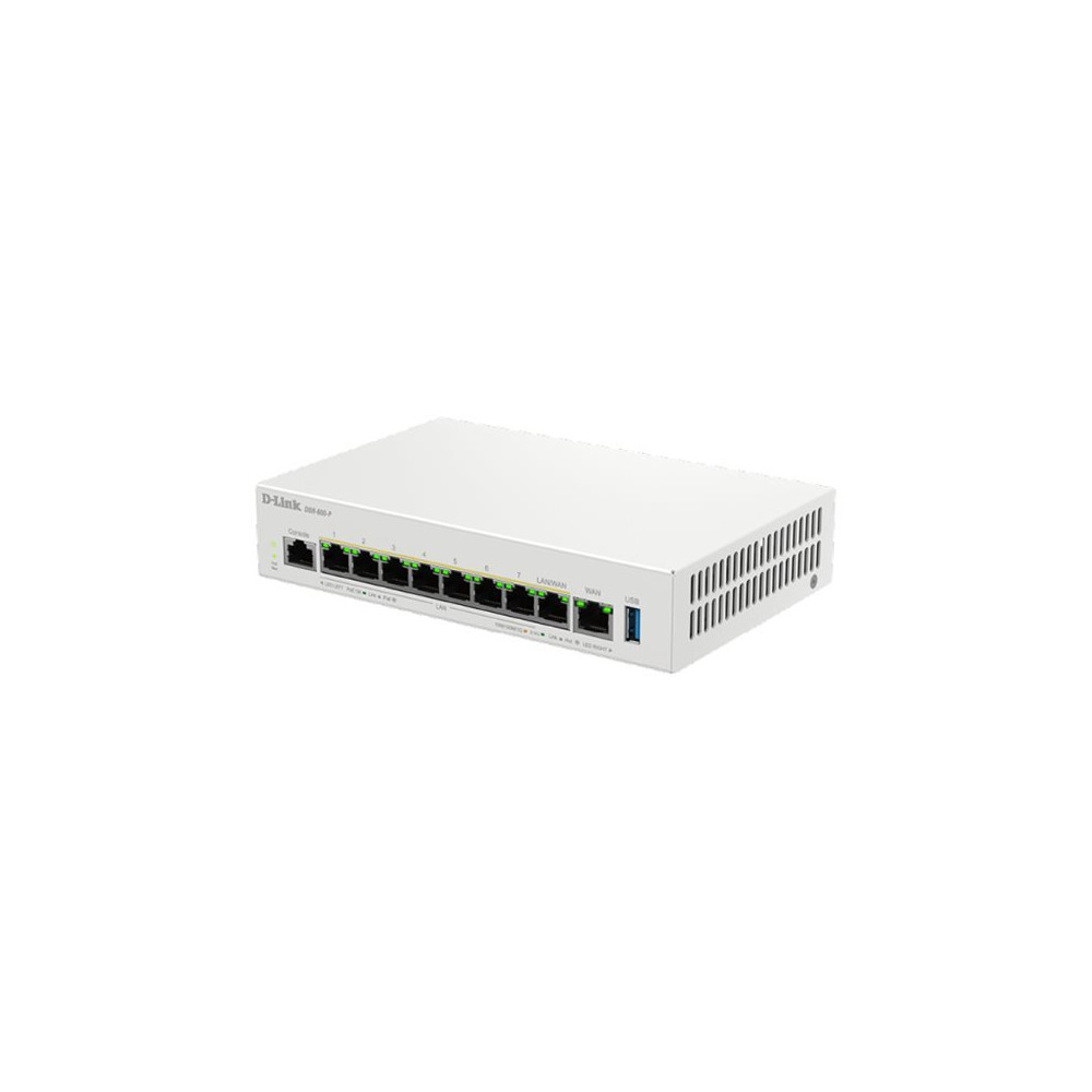 D-Link DBR-600-P - Router Wireless con Switch a 8 Porte