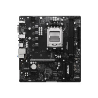 ASRock A620AM-HVS - Scheda madre - micro ATX - Socket AM5 - Chipsetto AMD A620A - USB 3.2 Gen 1, USB-C 3.2 Gen 1 - LAN Gigabit -