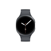 Samsung Galaxy Watch 8 3,3 cm (1.3″) AMOLED 40 mm Digitale 438 x 438 Pixel Touch screen 4G Grafite Wi-Fi GPS