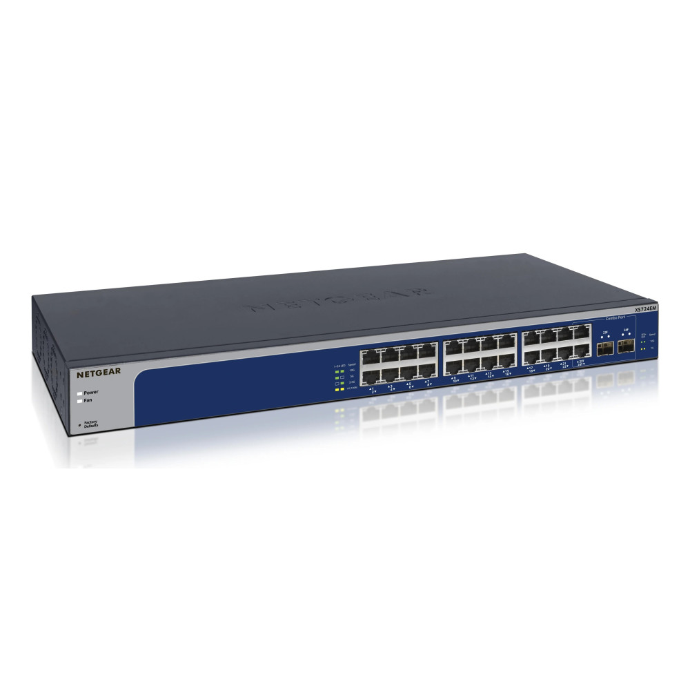 Netgear Easy Smart XS724EM - V2 - Switch - Intelligente