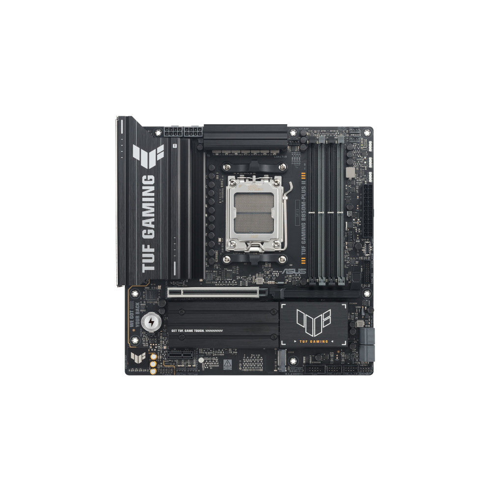 ASUS TUF GAMING B850M-PLUS II - Scheda madre - micro ATX - Socket AM5 - Chipsatz AMD B850 - USB-C 3.2 Gen 2x2, USB-C 3.2 Gen 2, 