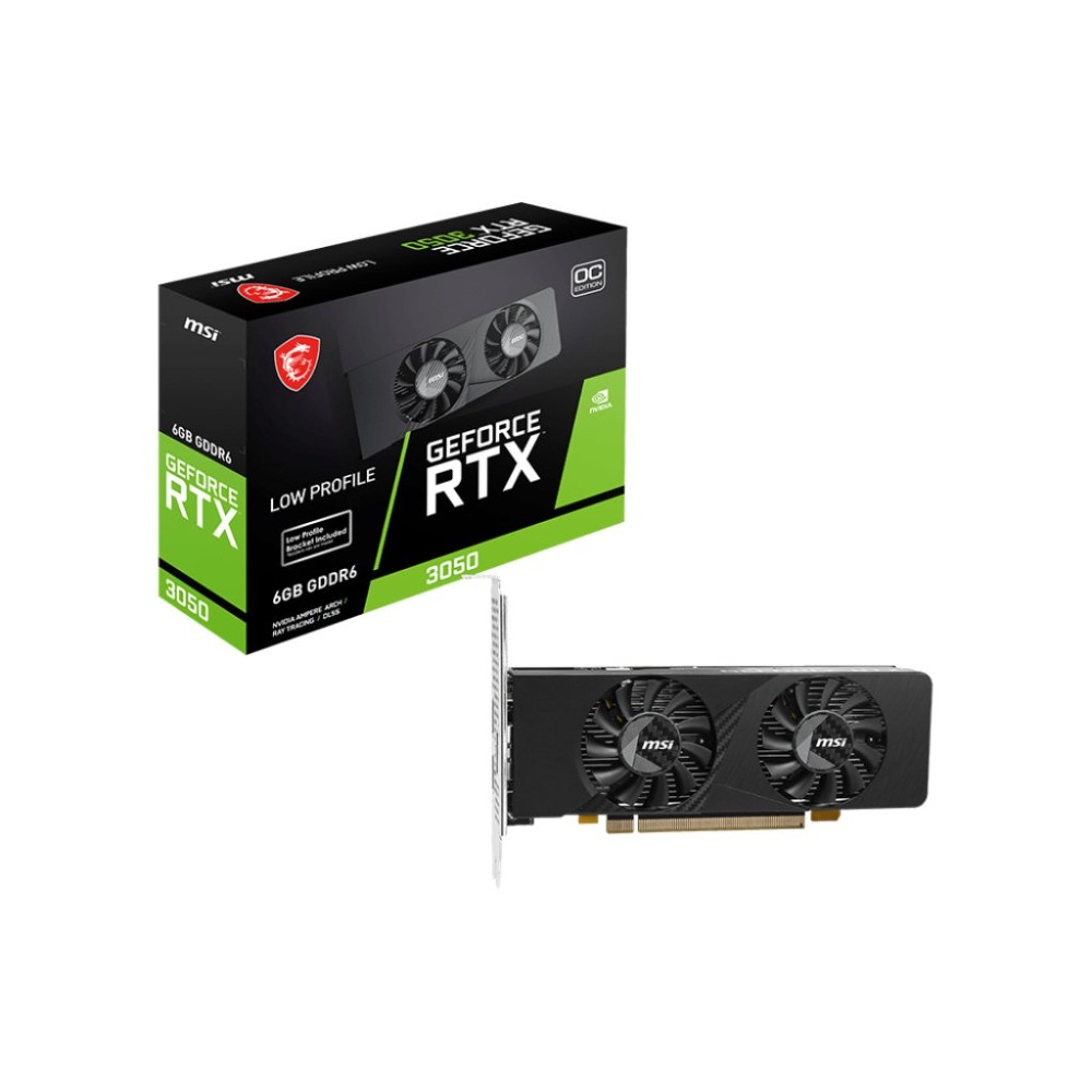 MSI e OC - Scheda video - GF RTX 3050 - 6 GB GDDR6
