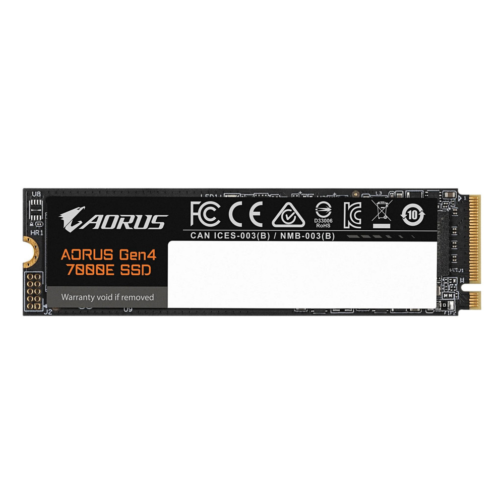Gigabyte AORUS Gen4 7000E - SSD - 2 TB - interno - M.2 2280 - PCIe 4.0 x4 (NVMe)