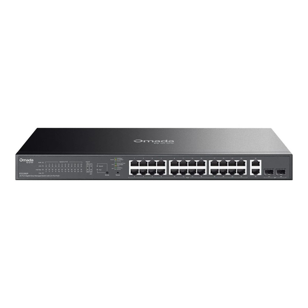 TP-LINK Omada ES228GP V1 - Switch - gestito - 26 x 10/100/1000 (PoE+)