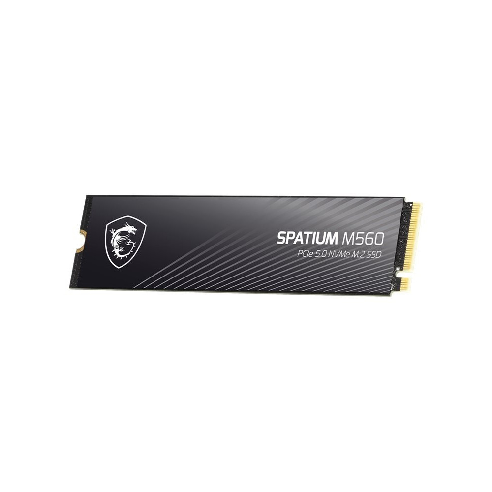 MSI SPATIUM M560 - SSD - 1 TB - interno - M.2 2280 - PCI Express 5.0 x4 (NVMe)