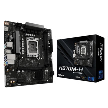 ASRock H810M-H - Scheda madre - micro ATX - LGA1851 Socket - Chipset H810 - USB 3.2 Gen 1 - LAN Gigabit - Grafica integrata (ric