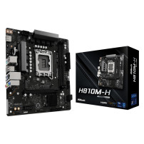 ASRock H810M-H - Scheda madre - micro ATX - LGA1851 Socket - Chipset H810 - USB 3.2 Gen 1 - LAN Gigabit - Grafica integrata (ric