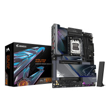 Gigabyte X870E AORUS MASTER X3D Mainboard - Supporta CPU AMD Ryzen 9000, VRM digitale a 18+2+2 fasi, fino a 9000MHz DDR5 (O.C.),
