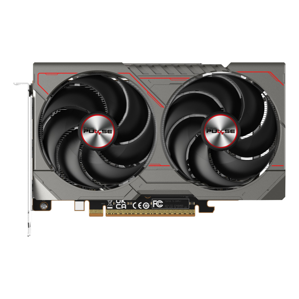 Sapphire PULSE Radeon RX 9060 XT, Radeon RX 9060 XT, 8 GB, GDDR6, 128 Bit, 7680 x 4320 Pixel, PCI Express x16 5.0
