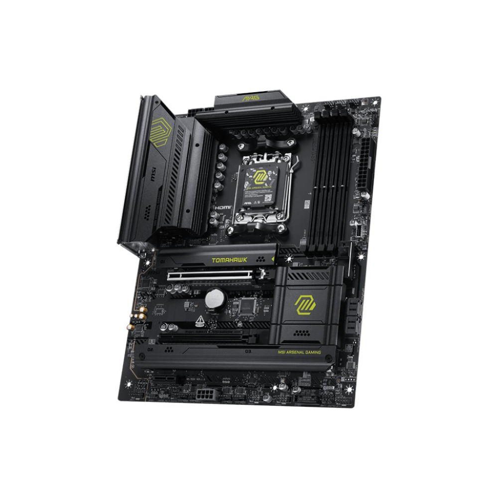 MSI MAG B850 TOMAHAWK WIFI, AMD, Sockel AM5, Serie AMD Ryzen 7000, Serie AMD Ryzen 8000, Serie AMD Ryzen 9000, Sockel AM5, DDR5-