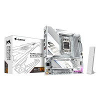 Gigabyte AORUS X870M ELITE WIFI7 ICE - Scheda madre - micro ATX - Socket AM5 - Scheda madre AMD X870 - USB-C 3.2 Gen 2x2, USB 3.