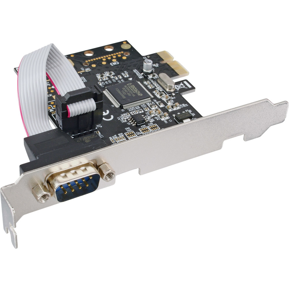 Carta di interfaccia InLine - 1x seriale 9-pol - PCIe (PCI-Express)
