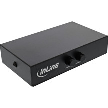 Commutatore in Linea USB 2.0 manuale - Dispositivo con porta USB-A per 2 computer