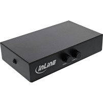 Commutatore in Linea USB 2.0 manuale - Dispositivo con porta USB-A per 2 computer