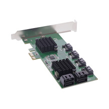 Carta di interfaccia InLine - Controllore 8x SATA 6Gb/s - PCIe 2.0 (PCI-Express)