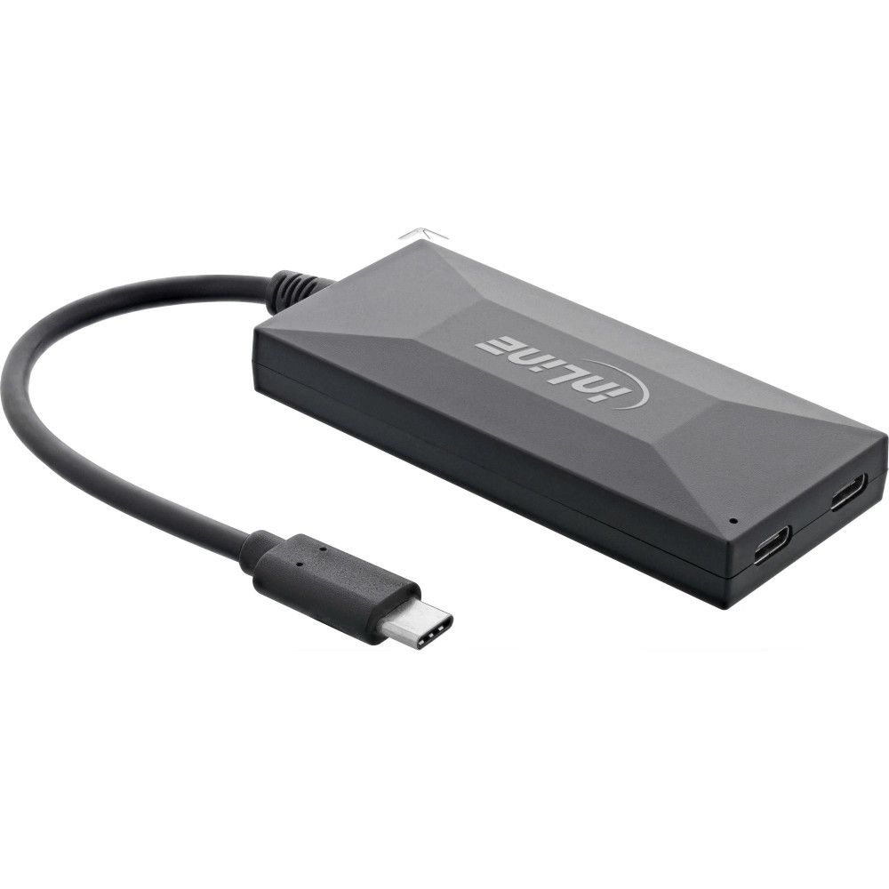 Hub USB 3.2 Gen.1 InLine - USB-C a 2 porte USB-C e 3 porte USB-A - senza PSU