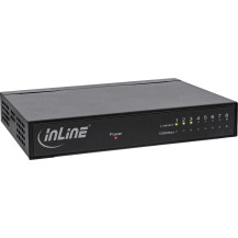 Inline 8-port Gigabit Switch - 1 Gb/s - Desktop - Cassa in metallo - senza ventilatore