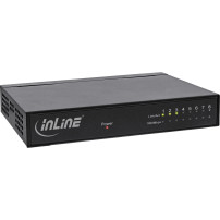 Inline 8-port Gigabit Switch - 1 Gb/s - Desktop - Cassa in metallo - senza ventilatore