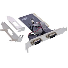 Scheda di espansione PCI in linea - 2x RS232 seriale - CH351Q