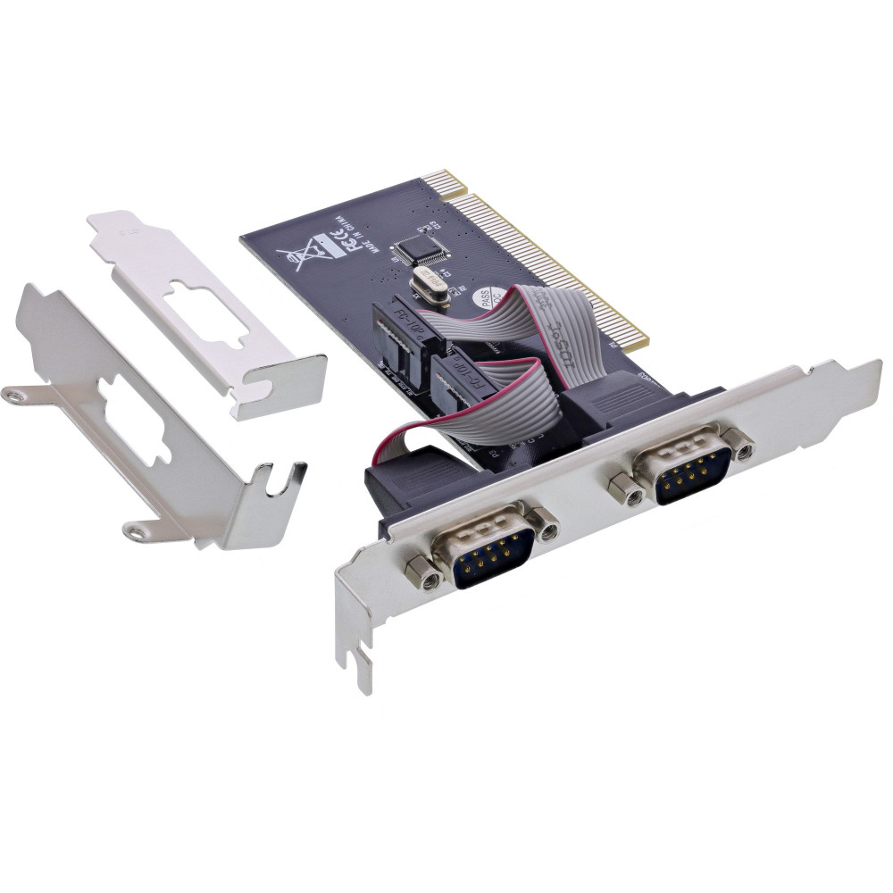 Scheda di espansione PCI in linea - 2x RS232 seriale - CH351Q