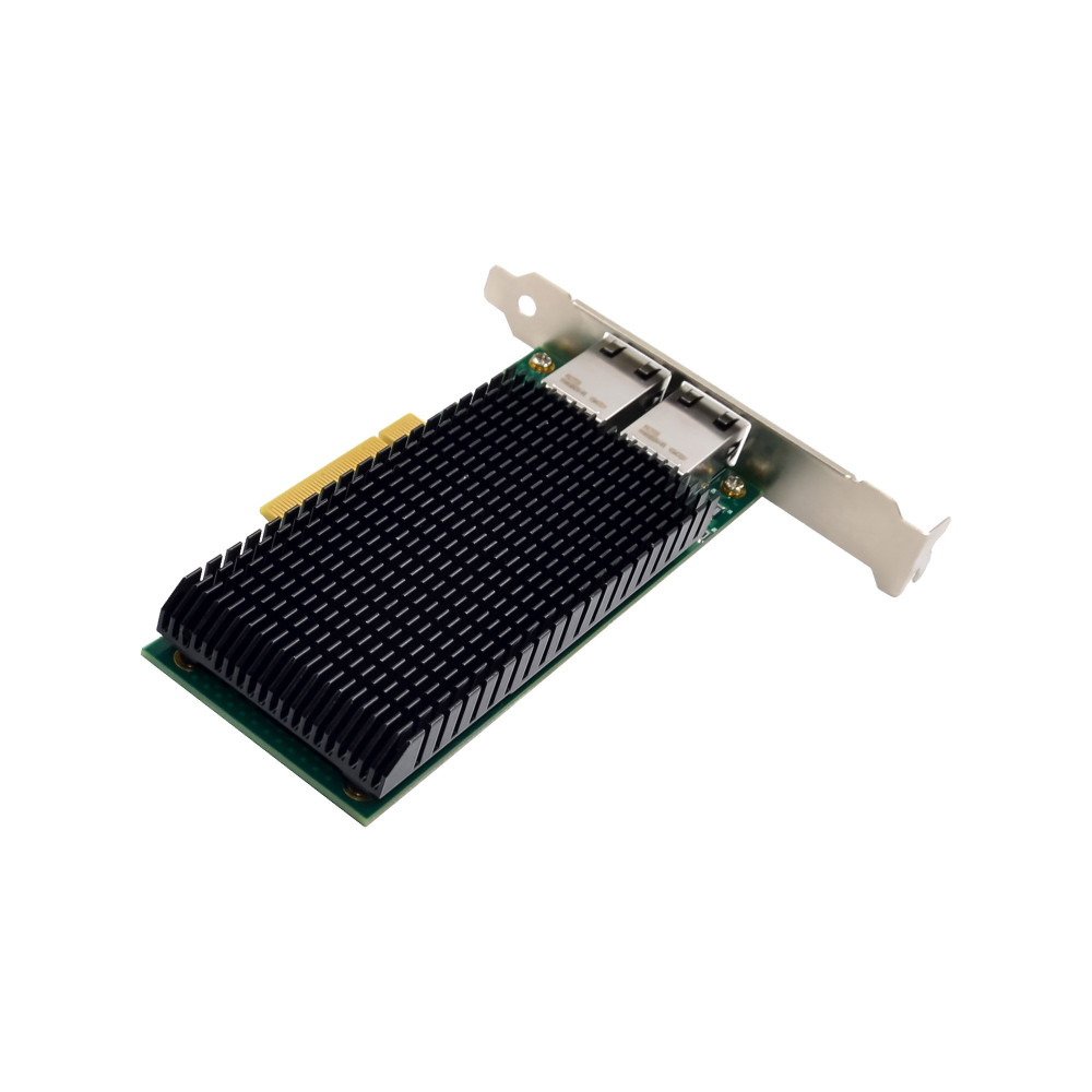 Carta di rete InLine Dual 10-Gigabit - 2x RJ45 10Gb/s - PCIe x8