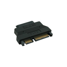 Adapter in Linea SATA - Bucata da 22 poli (7+15) a connettore Slimline da 13 poli (7+6)