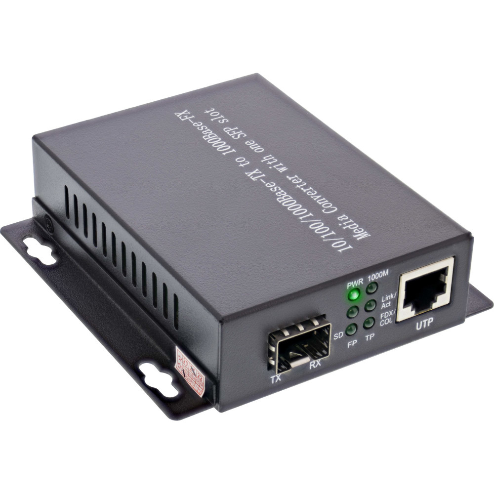 InLine Rete Media Converter 10/100/1000Mb/s TP a SFP LWL - MM - 550m