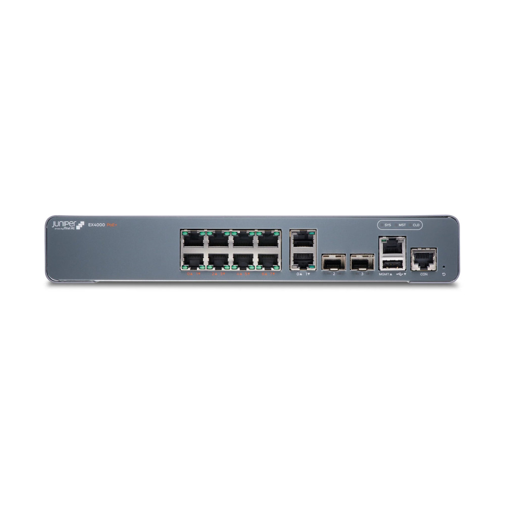 Juniper serie EX EX4000-8P - Switch - L3 - gestito - 8 x 10/100/1000 (PoE+)