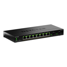 Netgear GS310TPv2 - Switch - 2+/L3 Lite - Intelligente - 8 x 10/100/1000 (PoE+)