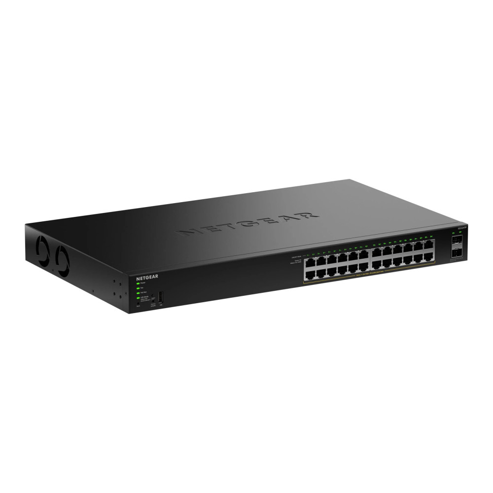 Netgear GS324TPv2 - Switch - 2+/L3 Lite - Intelligente - 24 x 10/100/1000 (PoE+)