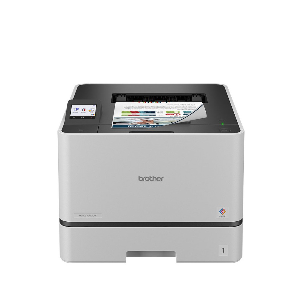 Brother HL-L8430CDW - Stampante - Colore - Duplex - laser - A4/Legal - 2400 x 600 dpi - fino a 33 pagine/min (in bianco e nero)/