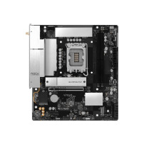 ASRock B860M Rock WiFi - Scheda madre - micro ATX - LGA1851 Socket - Chipset B860 - USB 3.2 Gen 1, USB-C 3.2 Gen 2x2 - 2,5 Gigab
