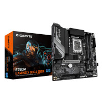Gigabyte B760M Gaming X DDR4 GEN5 - Scheda madre - micro ATX - Sockel LGA1700 - Chipset B760 - USB-C 3.2 Gen2, USB 3.2 Gen 1 - L
