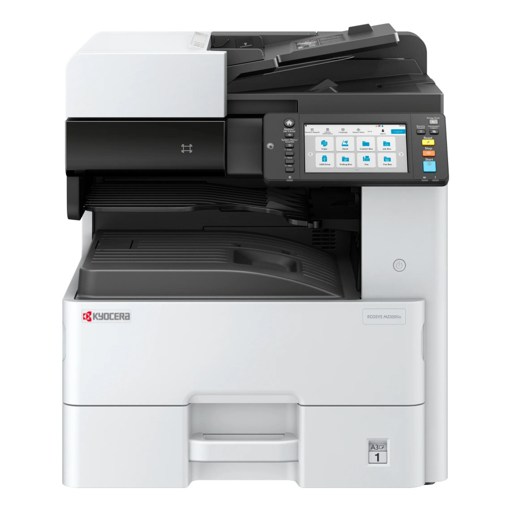 Kyocera ECOSYS MZ3201ix, Laser, Monodruck, 1200 x 1200 DPI, Copie in bianco e nero, A3, Nero, Bianco