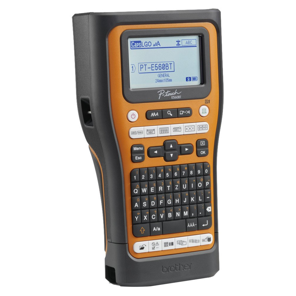 Brother P-Touch E560BTVP con Brother L-BOXX 136, Stampa etichette