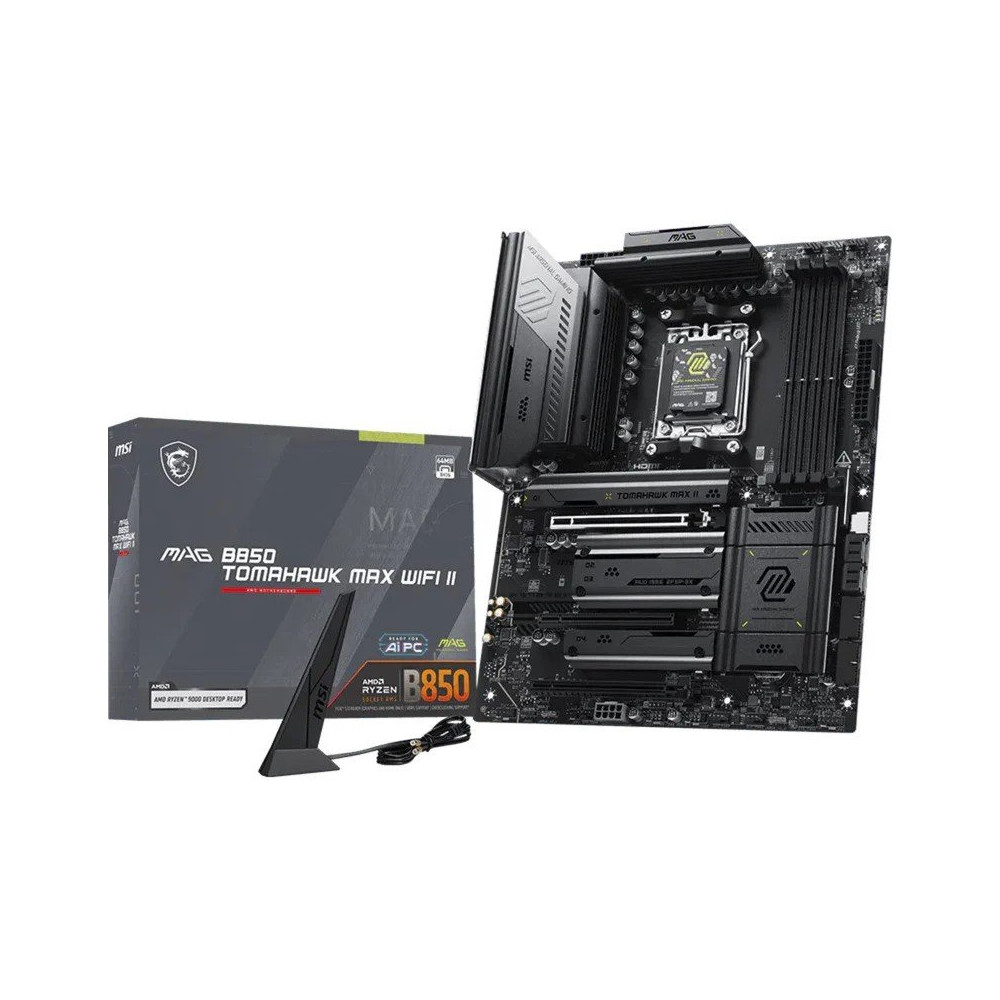 Scheda Madre MSI MAG B850 TOMAHAWK MAX WIFI II AMD Socket AM5 ATX