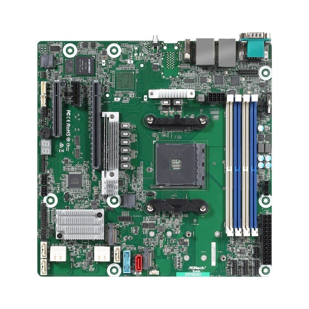 ASRock Rack X570D4U - Motherboard - micro ATX
