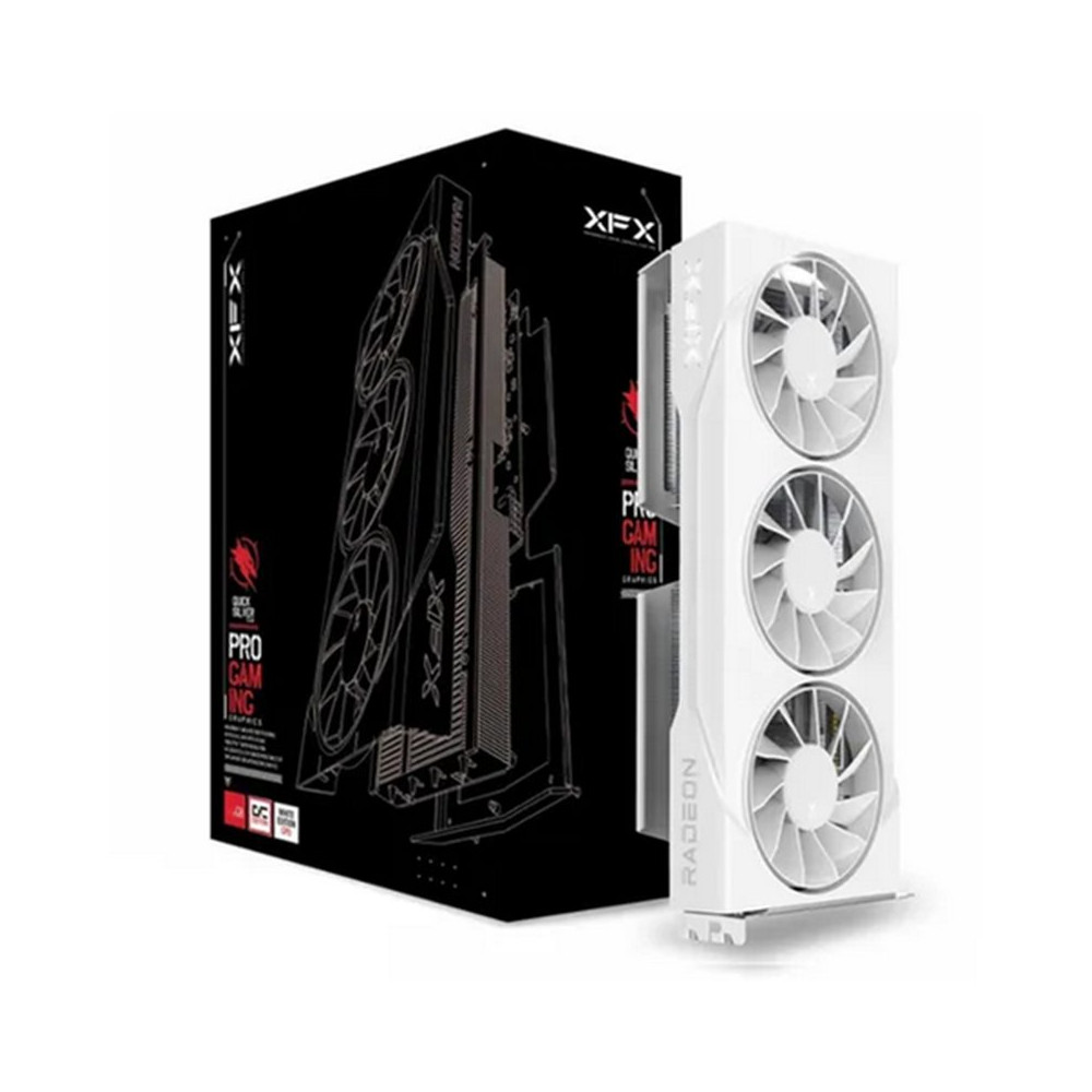 XFX RX 9060XT Swift Triple Fan OC White GDDR6 retail - 16.384 MB - GDDR6
