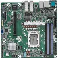ASRock Mainboard EC262D4U2-2L2Q/E810 micro-ATX Sockel 1700 DDR5-only Single - Mainboard - Intel Sockel 1700 (Core i)