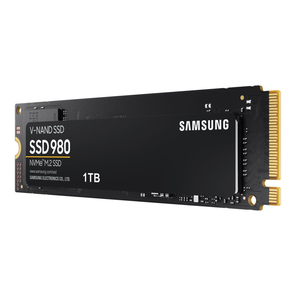 Samsung 980 MZ-V8V1T0BW - SSD - crittografato - 1 TB - interno - M.2 2280 - PCIe 3.0 x4 (NVMe)